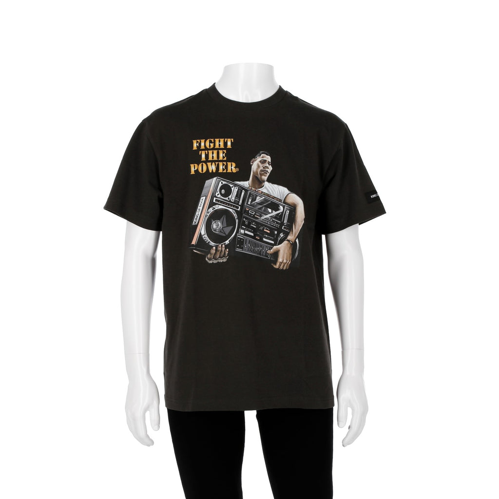 KING OF ROCK / キングオブロック ファイト ザ パワー SS Tシャツ 502fightthepowe