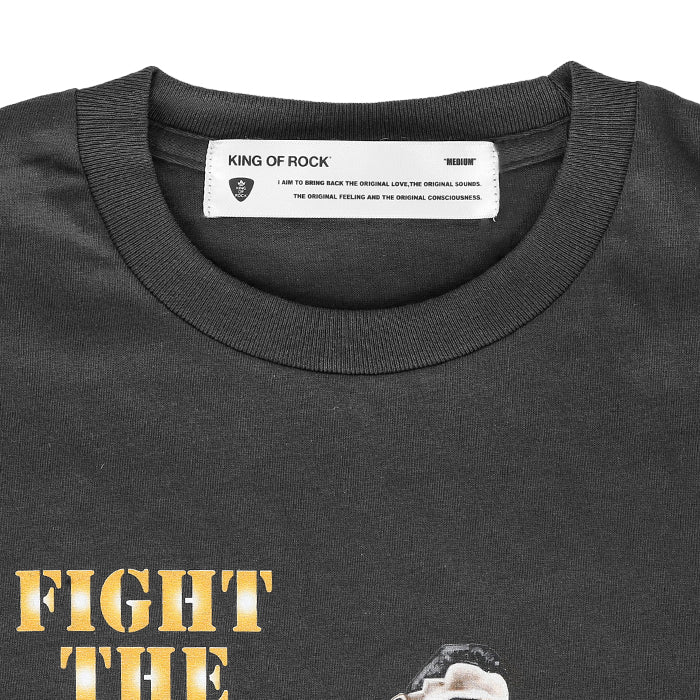 KING OF ROCK / キングオブロック ファイト ザ パワー SS Tシャツ 502fightthepowe