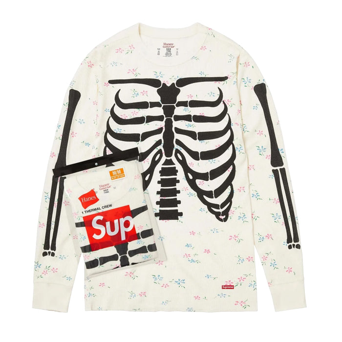 SUPREME × HANES / シュプリーム × ヘインズ ボーンズ サーマル クルー