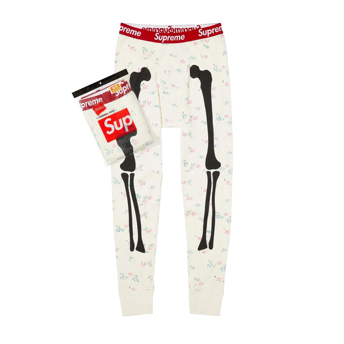 SUPREME × HANES / シュプリーム × ヘインズ ボーンズ サーマル パンツ
