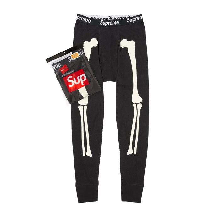 SUPREME × HANES / シュプリーム × ヘインズ ボーンズ サーマル パンツ