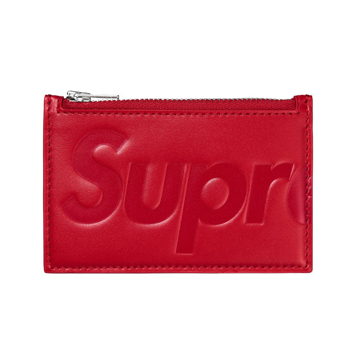 SUPREME / シュプリーム レザー ジップ カード ホルダー FW25B27