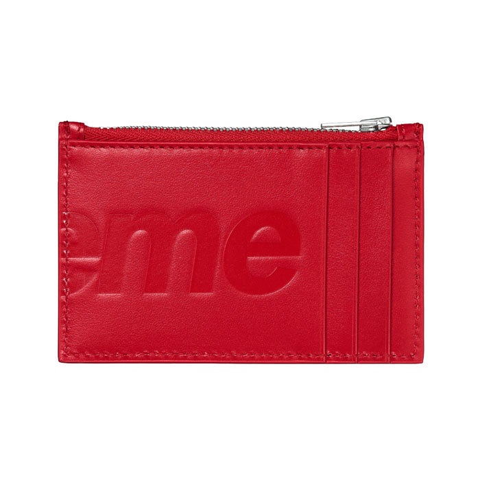 SUPREME / シュプリーム レザー ジップ カード ホルダー FW25B27