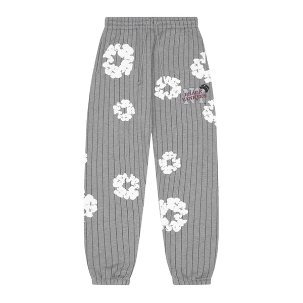 DENIM TEARS / デニムティアーズ ピンストライプ リース スウェット パンツ 502fw25bas1128