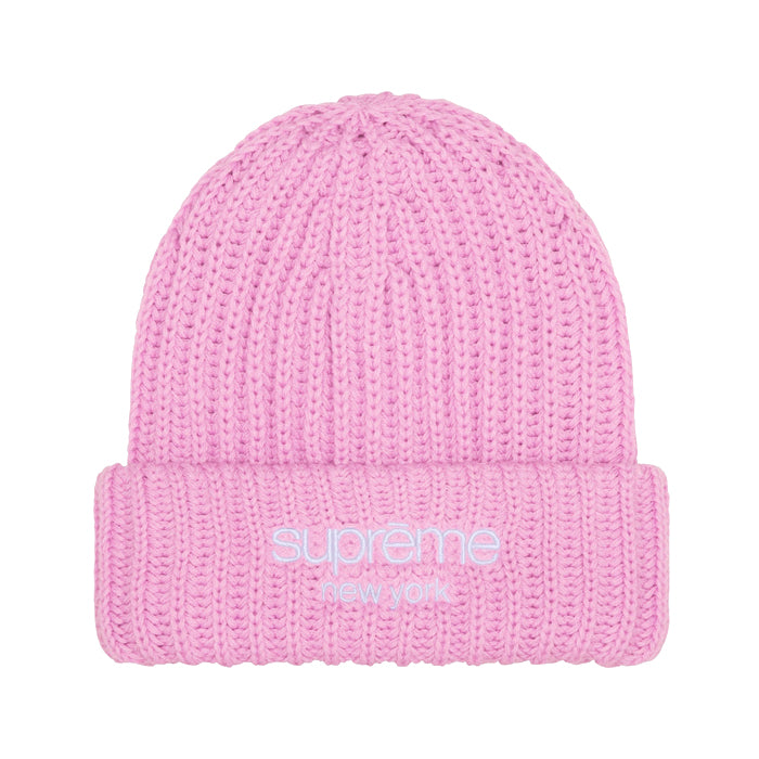 SUPREME / シュプリーム チャンキー リブ クラシック ロゴ ビーニー