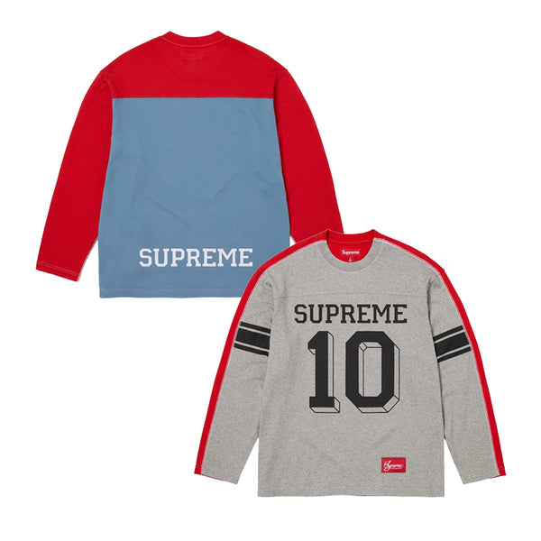 SUPREME / シュプリーム スプリット L/S フットボール トップ FW25KN74 502fw25kn74