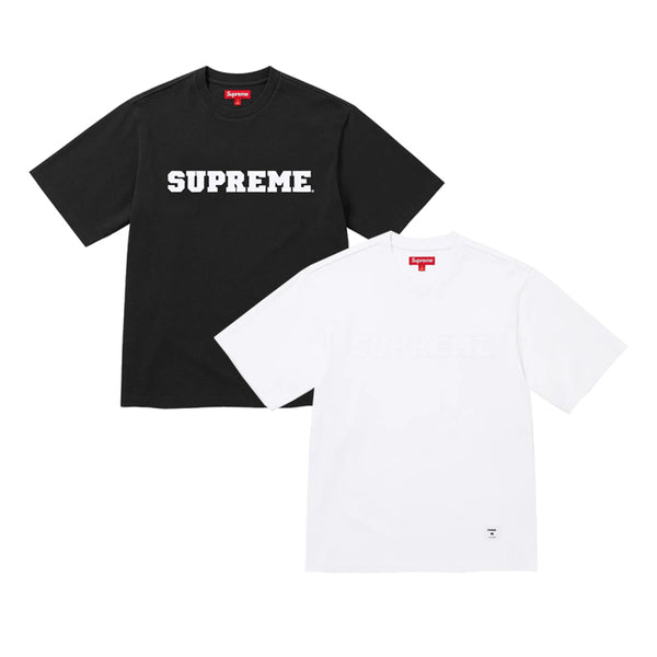 SUPREME / シュプリーム カレッジエイト アップリケ S/S Tシャツ FW25KN77 502fw25kn77