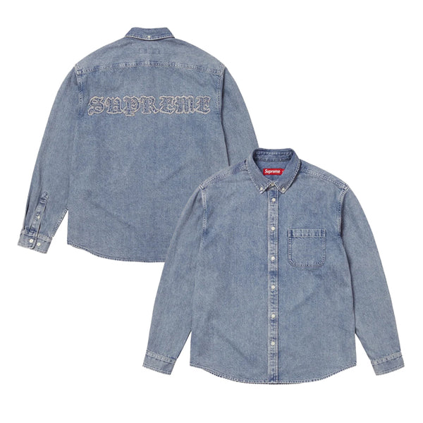 SUPREME / シュプリーム アップリケ デニム シャツ FW25S35 502fw25s35