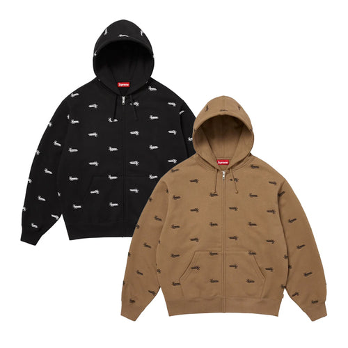 SUPREME / シュプリーム リピート スクリプト ジップアップ フーディー FW25SW21 502fw25sw21