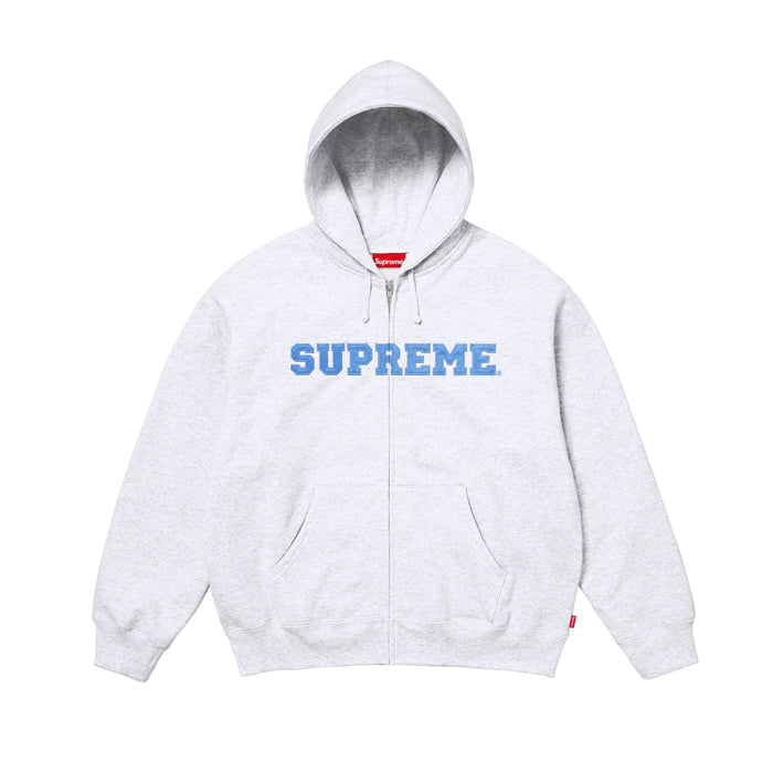 SUPREME / シュプリーム カレッジエイト アップリケ ジップ フード