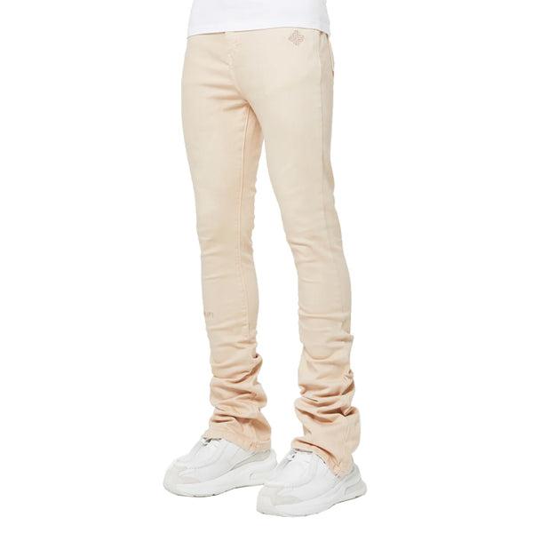 GUAPI / グアピ カーキ ベーシック スタック デニム 502khbasicstak