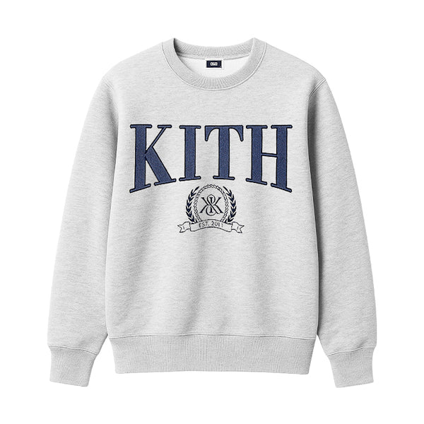 KITH / キス ニューヨーク カレッジエイト ネルソン クルーネック 502khm033907