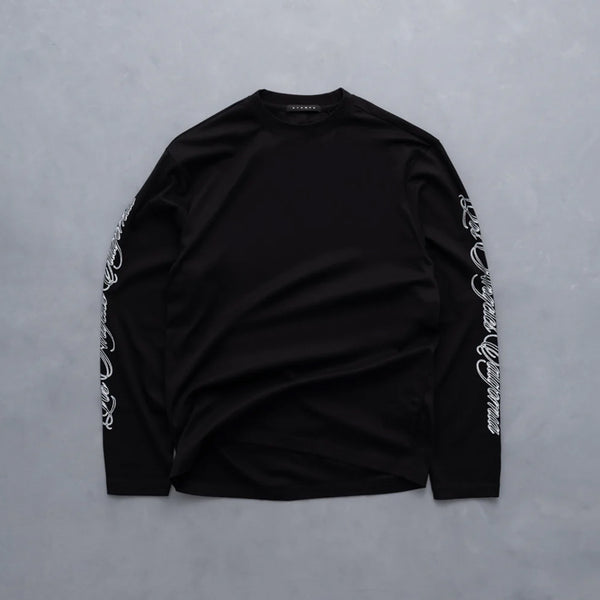 STAMPD / スタンプド LA カーシヴ ロング スリーブ Tシャツ 502m4015lt