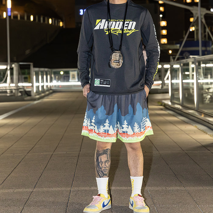 HIDDEN NY / ヒドゥンニューヨーク モト DRI フィット Tシャツ 502motodrifitte