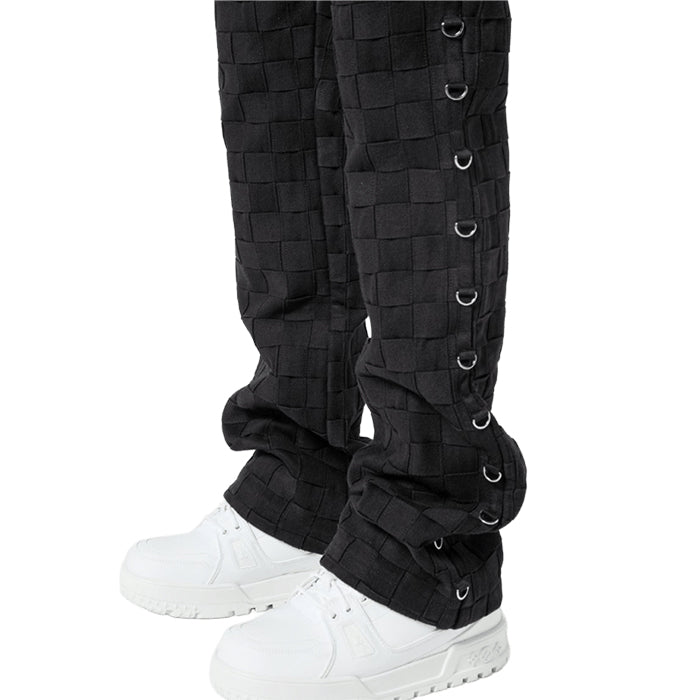 GUAPI / グアピ オブシディアン ブラック ブレイデッド パンツ 502obsidianblac