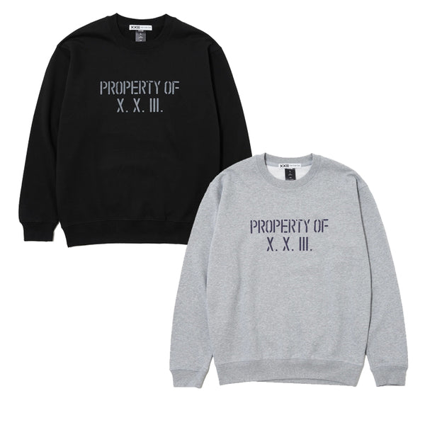 C’est Vingt-Trois（XXlll） / セバントゥア プロパティ クルー スウェット 502propertycrew