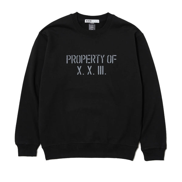 C’est Vingt-Trois（XXlll） / セバントゥア プロパティ クルー スウェット 502propertycrew