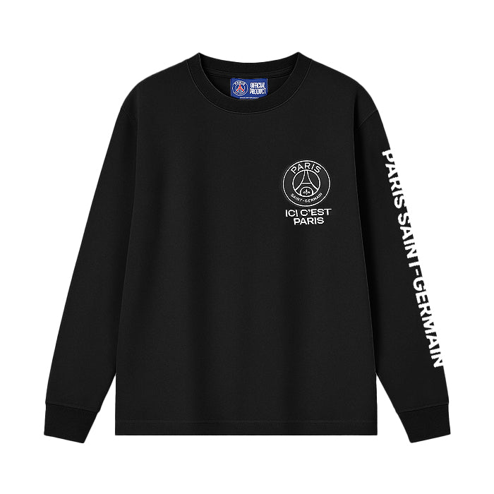 Paris Saint Germain / パリサンジェルマン PSG スエード エンブレム スリーブ ロゴ Tシャツ PS0325FW0003 502ps0325fw0003