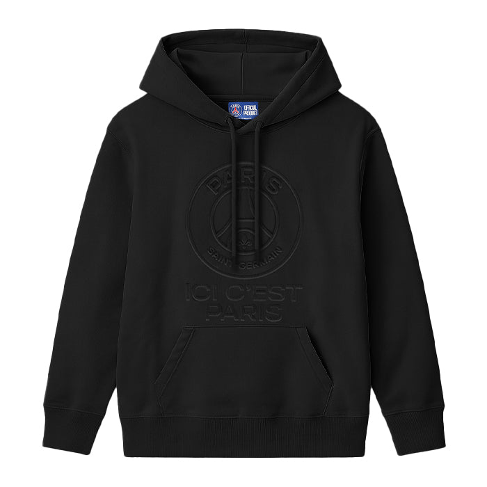 Paris Saint Germain / パリサンジェルマン PSG ポリ スエード エンボス ロゴ フーディー PS0625FW0001 502ps0625fw0001