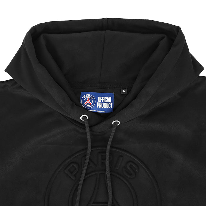 Paris Saint Germain / パリサンジェルマン PSG ポリ スエード エンボス ロゴ フーディー PS0625FW0001 502ps0625fw0001