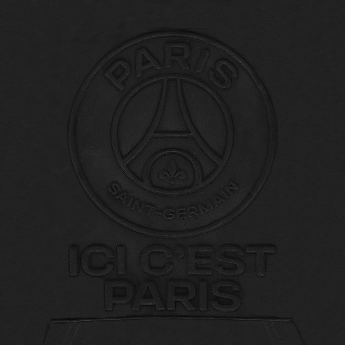 Paris Saint Germain / パリサンジェルマン PSG ポリ スエード エンボス ロゴ フーディー PS0625FW0001 502ps0625fw0001