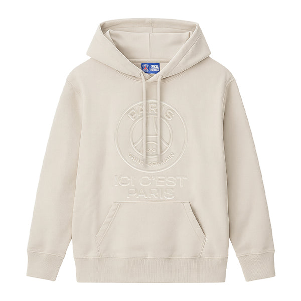Paris Saint Germain / パリサンジェルマン PSG ポリ スエード エンボス ロゴ フーディー PS0625FW0001 502ps0625fw0001