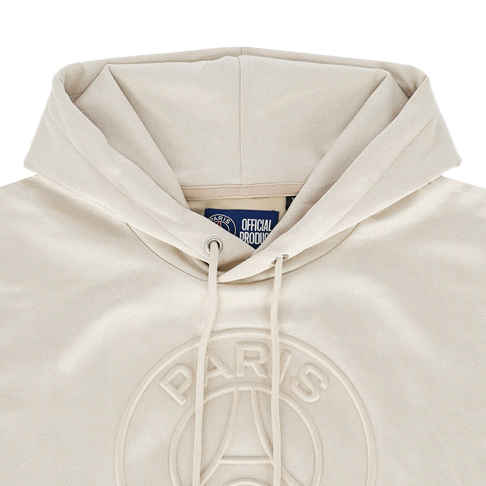 Paris Saint Germain / パリサンジェルマン PSG ポリ スエード エンボス ロゴ フーディー PS0625FW0001 502ps0625fw0001
