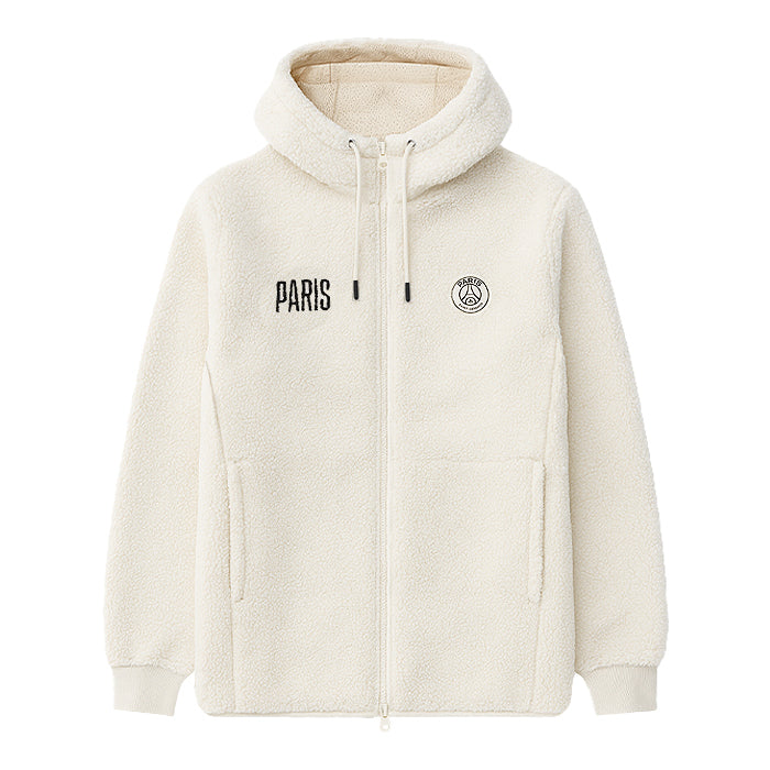 Paris Saint Germain / パリサンジェルマン PSG ロゴ 刺繍 ボア フーディー 502ps2325fw0001