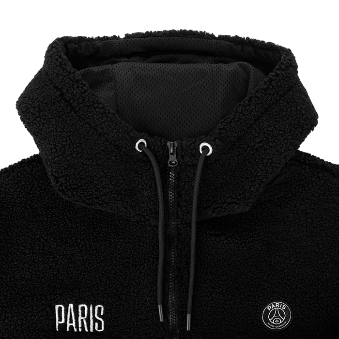 Paris Saint Germain / パリサンジェルマン PSG ロゴ 刺繍 ボア フーディー 502ps2325fw0001