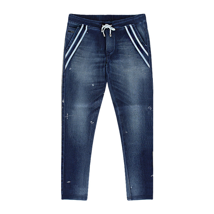 RESOUND CLOTHING / リサウンドクロージング EX デニム ジャージー パンツ RC37-ST-014D-a 502rc37st014da