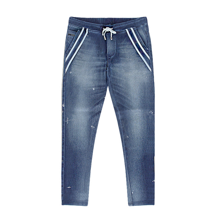 RESOUND CLOTHING / リサウンドクロージング EX デニム ジャージー パンツ RC37-ST-014D-a 502rc37st014da