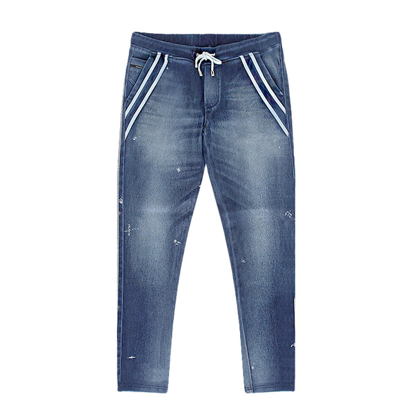 RESOUND CLOTHING / リサウンドクロージング EX デニム ジャージー パンツ RC37-ST-014D-a 502rc37st014da