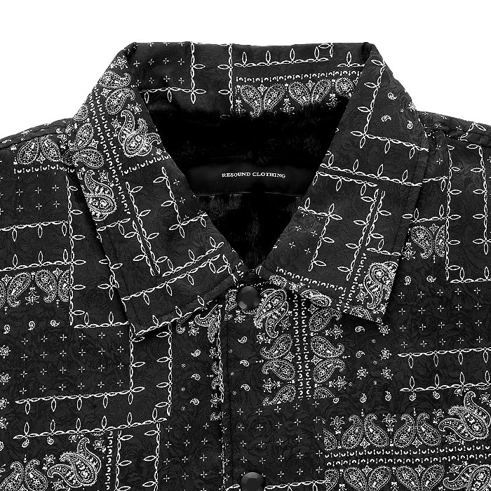 【予約販売11月下旬入荷】 RESOUND CLOTHING / リサウンドクロージング ファー コーチ ジャケット RC38-JK-005 502rc38jk005