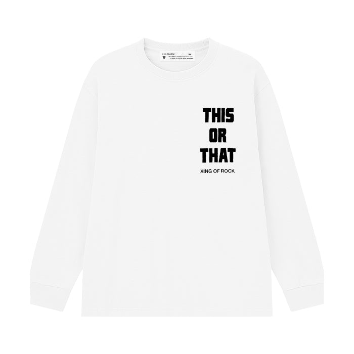 KING OF ROCK / キングオブロック ロングTシャツ ロンT メンズ 502thisorthatbi