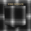 KING OF ROCK / キングオブロック  ディス オア ザット エンブロイド シャツ 502thisorthatem