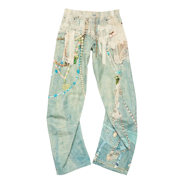 ACNE STUDIOS / アクネ  アクネ リラックス フィット ジーンズ 2006 502trou001129