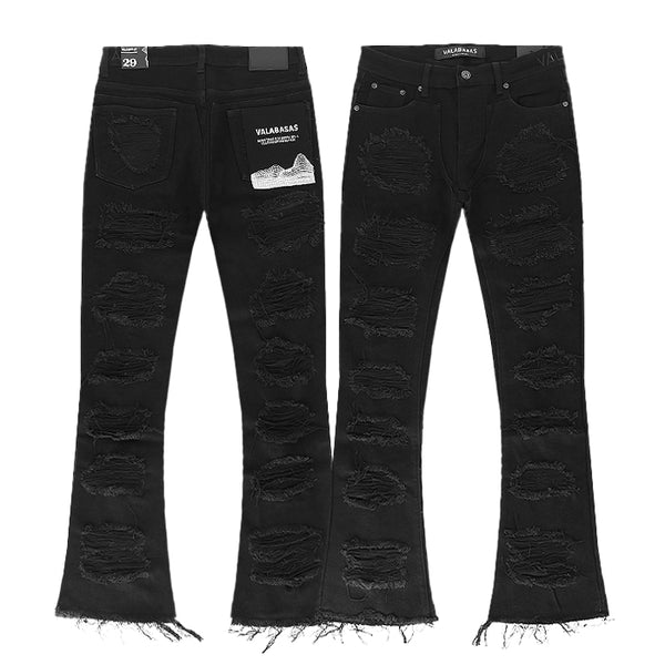 VALABASAS / ヴァラバサス ネット スタックド パンツ 502vlbsvj31011