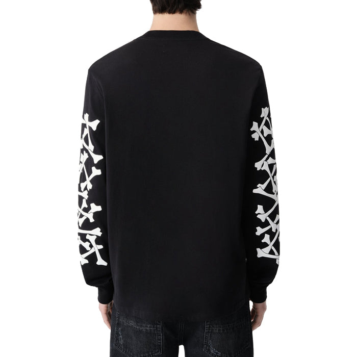 AMIRI / アミリ ボーンズ スタックド ロング スリーブ Tシャツ