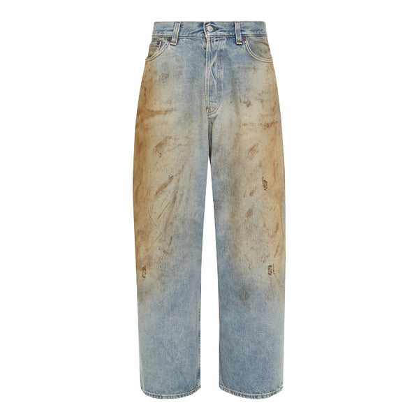 ACNE STUDIOS / アクネ ディストレスド ワイド レッグ ジーンズ 6012021mb00381