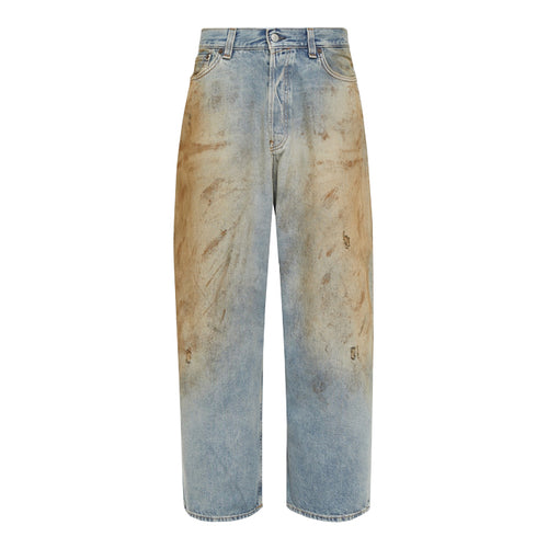 ACNE STUDIOS / アクネ ディストレスド ワイド レッグ ジーンズ 6012021mb00381