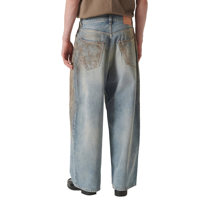 ACNE STUDIOS / アクネ ディストレスド ワイド レッグ ジーンズ 6012021mb00381