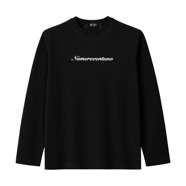 N°21 / ヌメロヴェントゥーノ ロング スリーブ Tシャツ 60126suf0114157