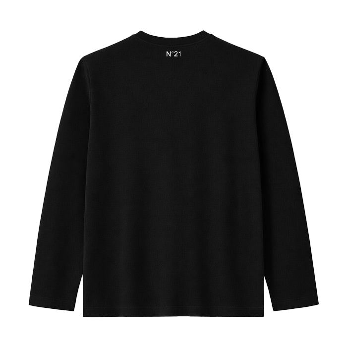 N°21 / ヌメロヴェントゥーノ ロング スリーブ Tシャツ 60126suf0114157