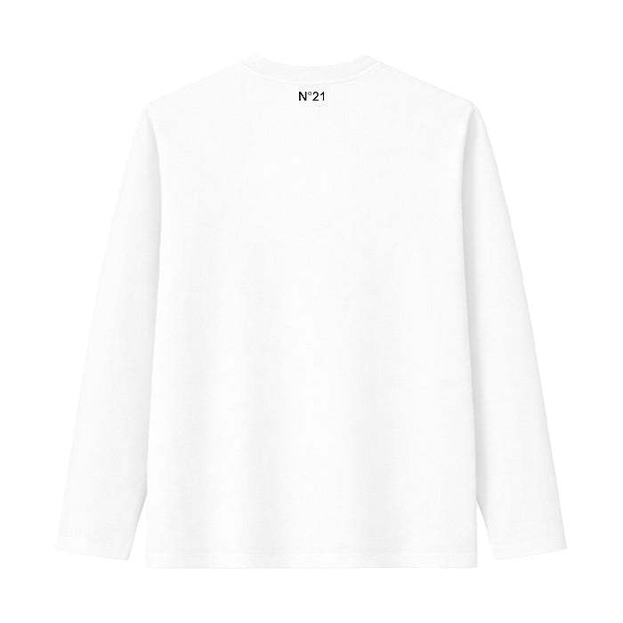 N°21 / ヌメロヴェントゥーノ ロング スリーブ Tシャツ 60126suf0114157