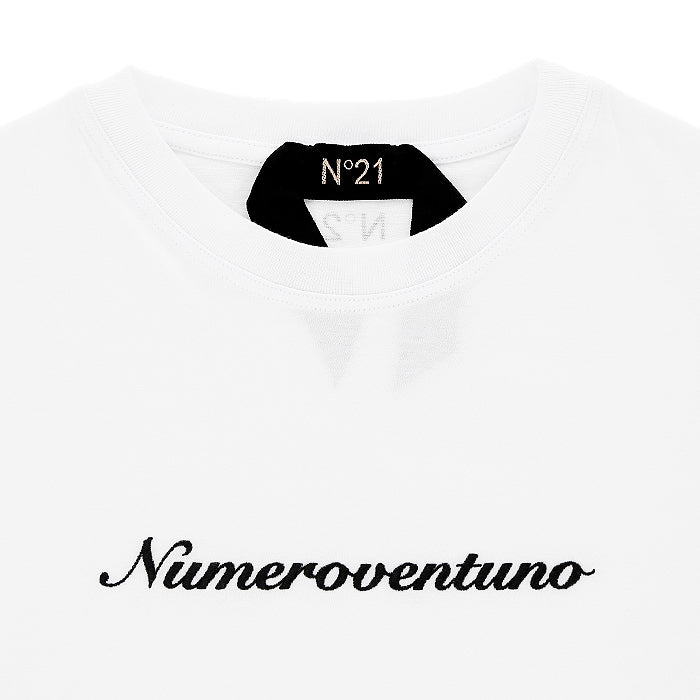 N°21 / ヌメロヴェントゥーノ ロング スリーブ Tシャツ 60126suf0114157