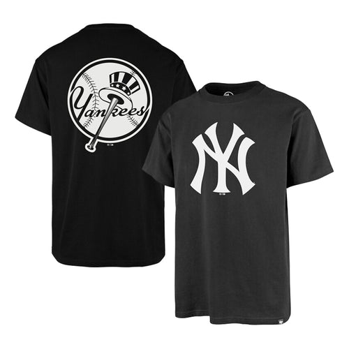 47BRAND  / フォーティーセブン ヤンキース バッカー '47 エコー ジェット ブラック Tシャツ 601609060