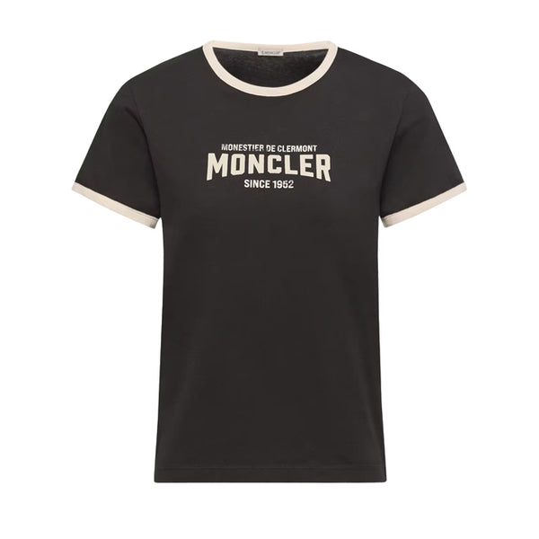 MONCLER / モンクレール フロック ロゴ ジャージー Tシャツ レディース L10938C0003189AUOP08 6018c0003189auo
