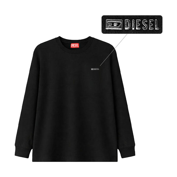 DIESEL / ディーゼル ミエゴール LS メット ロングスリーブ Tシャツ A207830AIJU 601a207830aiju