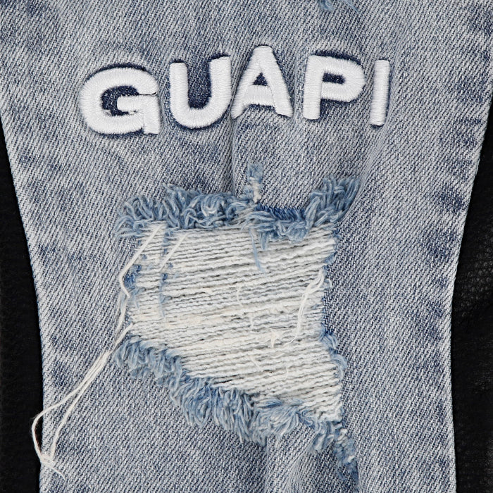 GUAPI / グアピ アクア ブルー ロープ パンツ 601a99uaropept