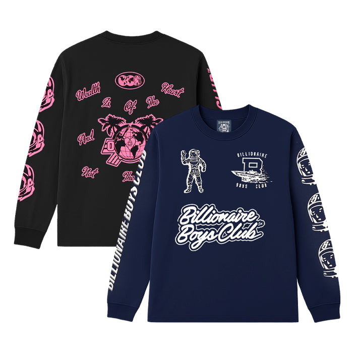 BILLIONAIRE BOYS CLUB / ビリオネア ボーイズ クラブ グローバル レガッタ ロングTシャツ 601b26144